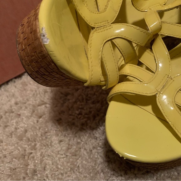 Jessica Simpson Cizal Lemon chill 8.5 platforms - Picture 6 of 15